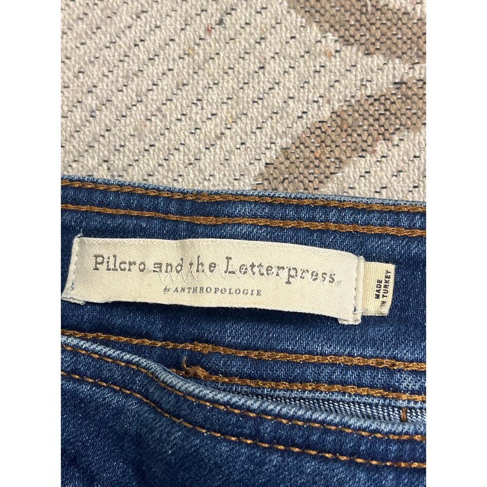 Anthropologie Pilcro and the Letterpress High Rise Trouser Bootcut jeans,size 28 - Picture 6 of 16